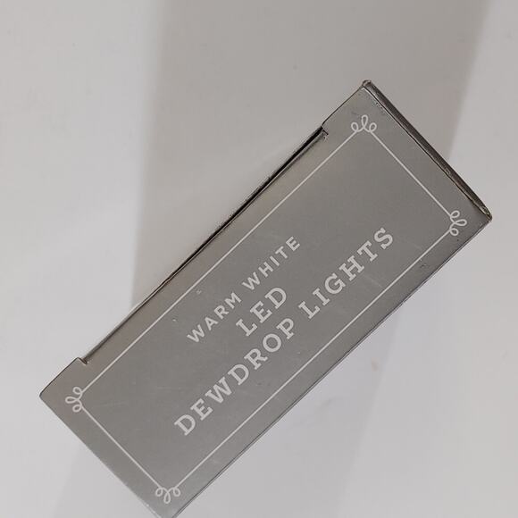 4-Pks 30-Count Battery-Operated Dewdrop Lights On Silver Wire W/ Built-In Timer - Picture 8 of 9